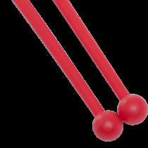 Булавы для художественной гимнастики У714, 35 см, красные, в Сочи