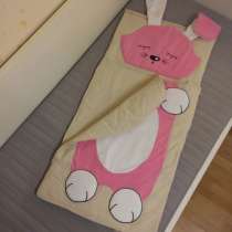 Спальничек для детей "Зайка розовый", в Москве