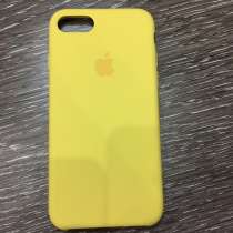 Жёлтый чехол на Apple 7, в Тюмени