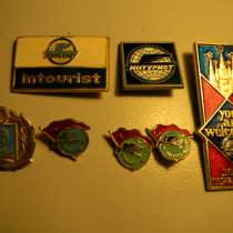 Значок. Туризм. ИНТУРИСТ:7 знаков 5 видов, в г.Ереван