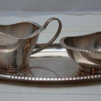 Молочник и сахарница на подносике (W744), в Москве