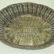 Хлебница сухарница плетеная (P885), в Москве