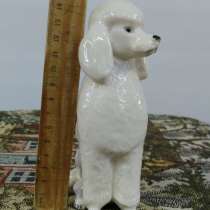 Фарфоровая статуэтка СССР. Пудель. Собака. ЛФЗ, в Москве