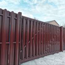 Доставка и установка откатных ворот, в Щелково