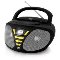 Магнитола BBK BX180U черный желтый, в г.Тирасполь