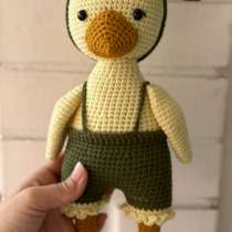 Вязаная игрушка Уточка, в Санкт-Петербурге
