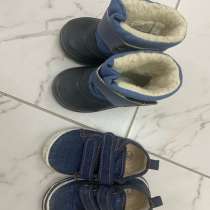 Две пары обуви на мальчика размер 22 сапоги осень зима, в Екатеринбурге