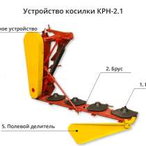 Косилка ротационная навесная КРН 2.1, в Кургане