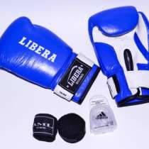 Боксерские перчатки+капа+бинты! Libera+Adidas+AML, в Москве