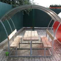 Беседки с лавочками и столиком, в Кудрово