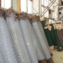 Сетка рабица (оцинкованная) для заборов и ограждений, в Тихвине