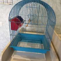 Продаю клетку для попугайчиков с домиком для гнездования, в Подольске