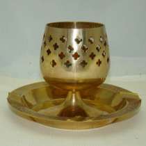 Подсвечник Бокал с пепельницей (Q888), в Москве