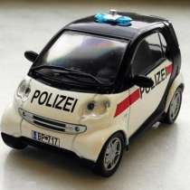 Полицейские машины мира №45 SMART CITY COUPE,полиция австрии, в Липецке